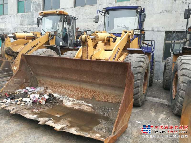 山西出售转让二手4000小时2008年龙工LG855装载机