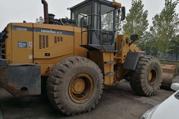 山西出售转让二手3500小时2011年龙工LG855B装载机