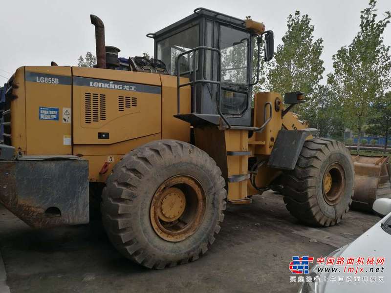 山西出售转让二手3500小时2011年龙工LG855B装载机