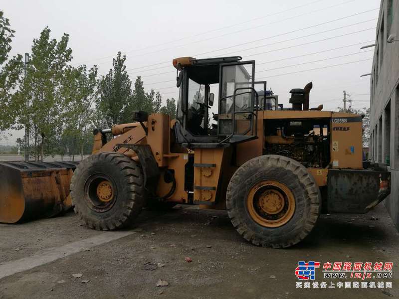 山西出售转让二手3500小时2009年龙工LG855B装载机