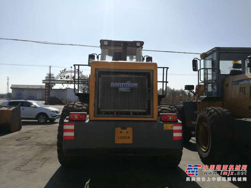 内蒙古出售转让二手150小时2016年龙工LG855N装载机