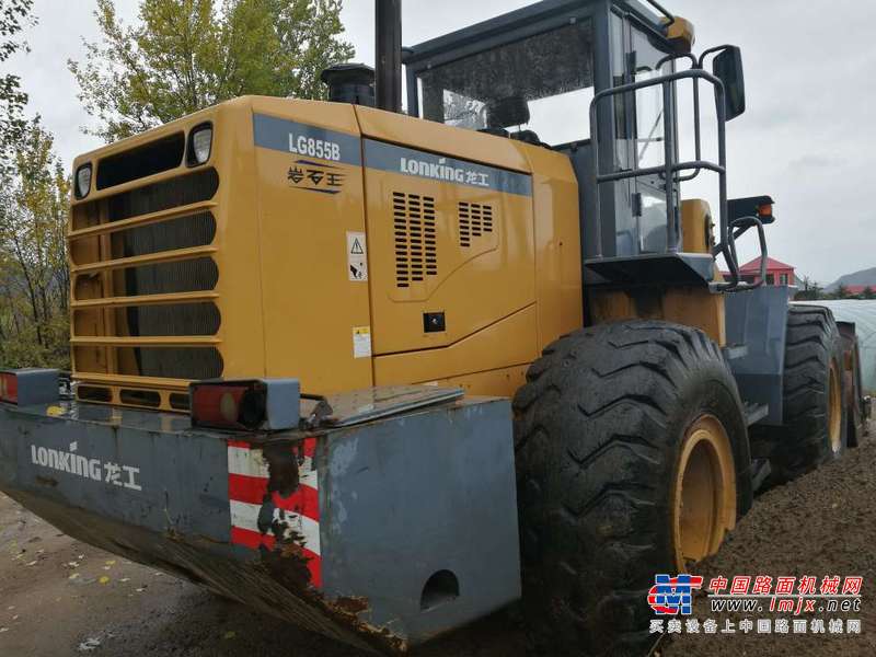 辽宁出售转让二手3900小时2011年龙工LG855B装载机