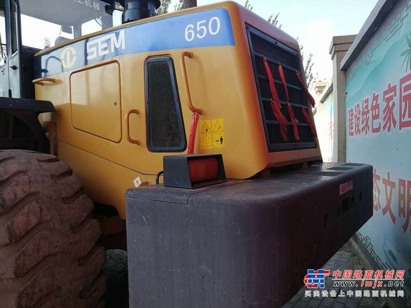 内蒙古出售转让二手3000小时2008年山工SEM650装载机