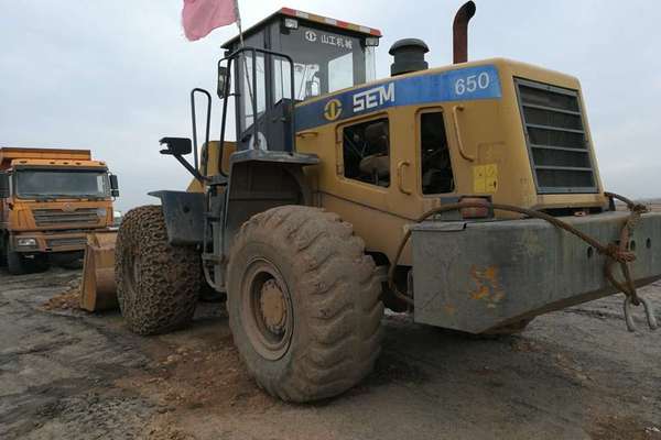 山西出售转让二手5000小时2008年山工SEM650装载机