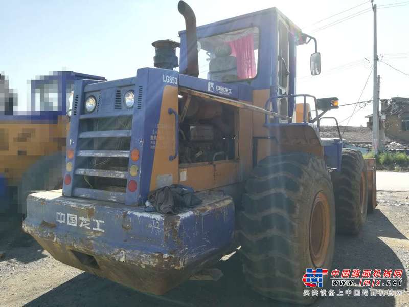 辽宁出售转让二手3000小时2008年龙工LG853装载机