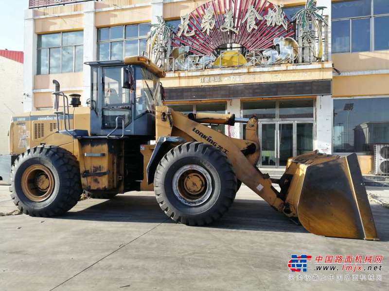 内蒙古出售转让二手5000小时2012年龙工LG855B装载机