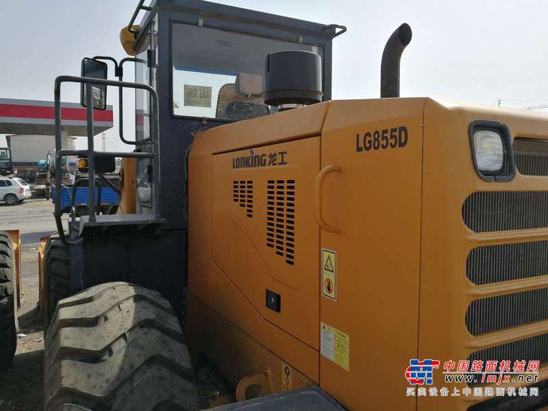 内蒙古出售转让二手2000小时2014年龙工LG855D装载机