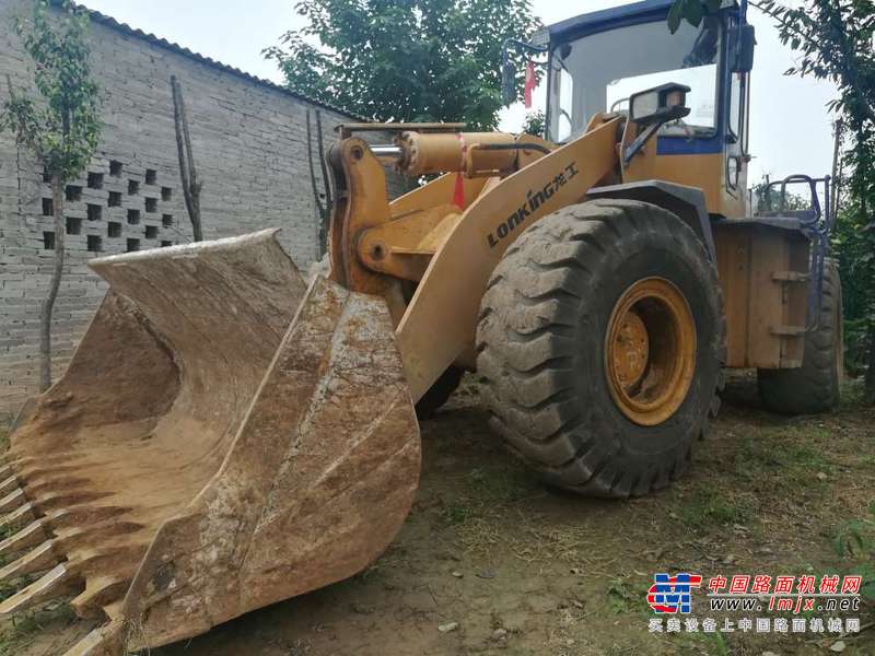 陕西出售转让二手4000小时2009年龙工LG855装载机