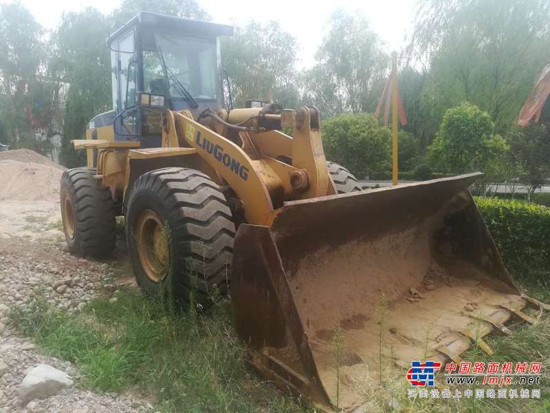 陕西出售转让二手5000小时2006年柳工CLG856装载机