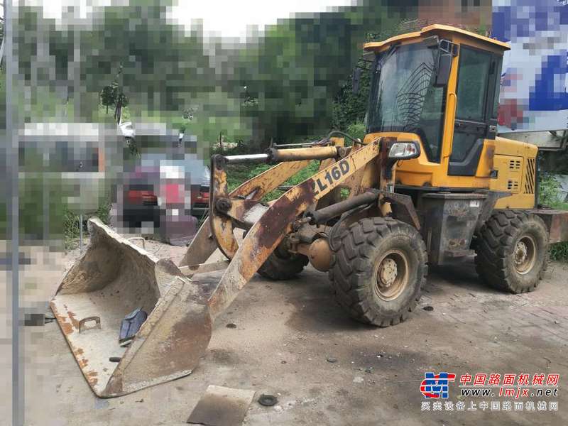 辽宁出售转让二手3900小时2010年鲁青重工ZL916装载机