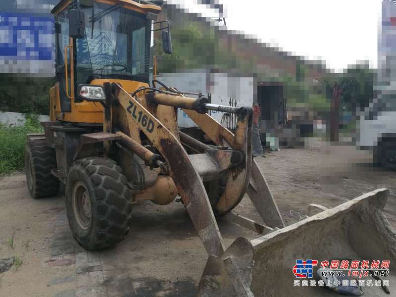 辽宁出售转让二手3900小时2010年鲁青重工ZL916装载机