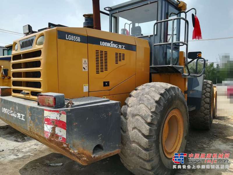 辽宁出售转让二手7000小时2010年龙工LG855B装载机