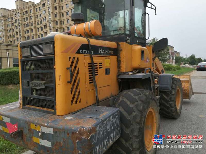 辽宁出售转让二手3000小时2013年海宏重工CTX928装载机