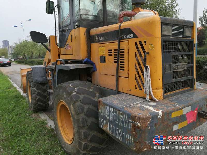 辽宁出售转让二手3000小时2013年海宏重工CTX928装载机