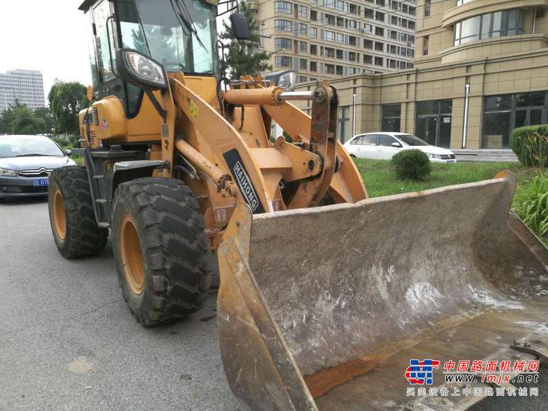 辽宁出售转让二手3000小时2013年海宏重工CTX928装载机