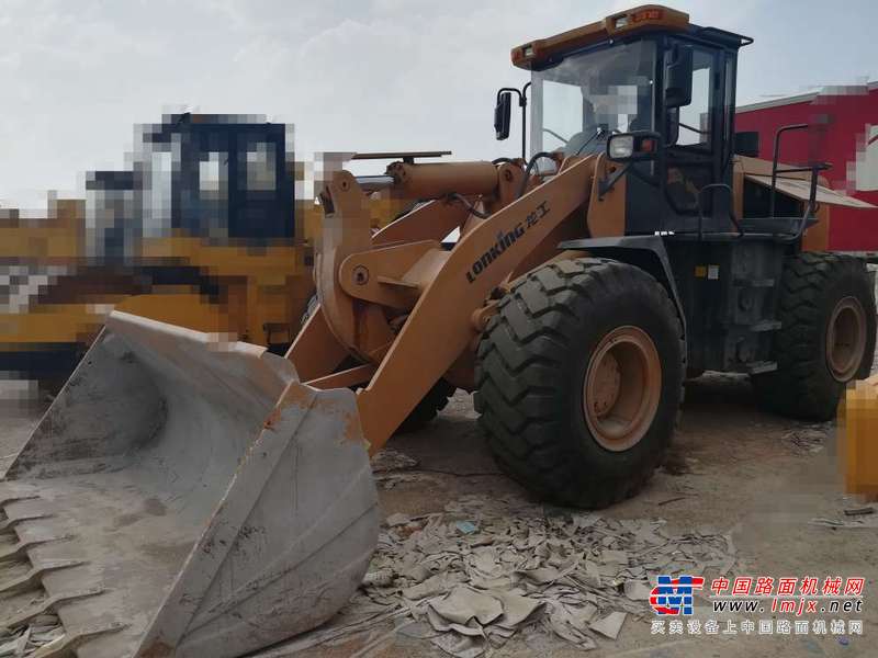 陕西出售转让二手800小时2015年龙工LG855D装载机