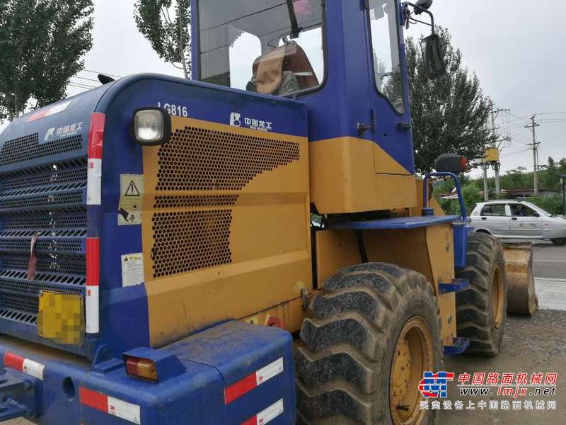 辽宁出售转让二手3200小时2009年龙工LG816装载机