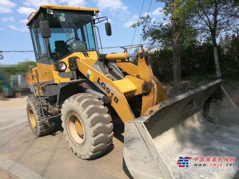 辽宁出售转让二手3000小时2010年临工LG918装载机