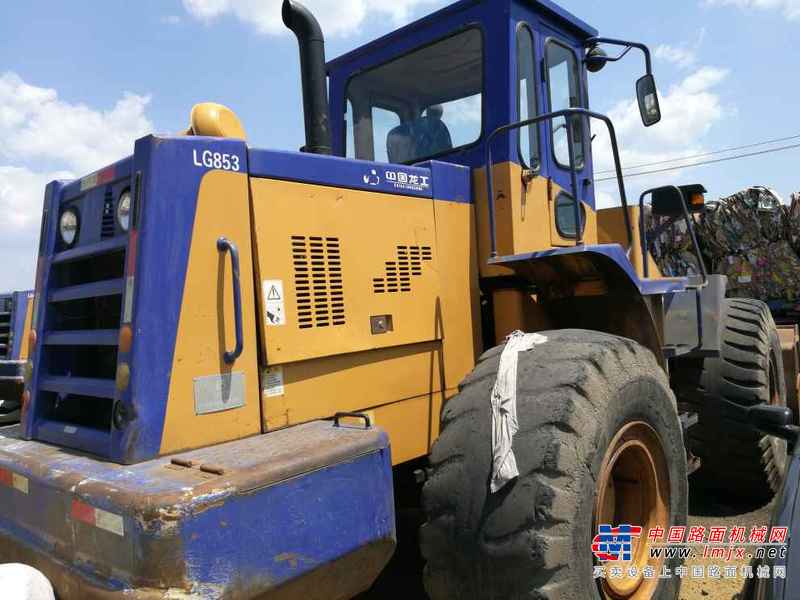 辽宁出售转让二手3900小时2008年龙工LG853装载机