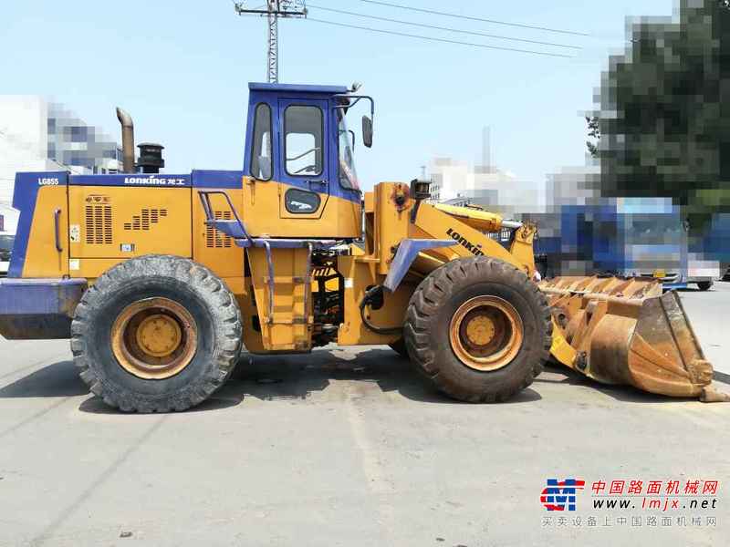 辽宁出售转让二手6000小时2009年龙工LG855装载机