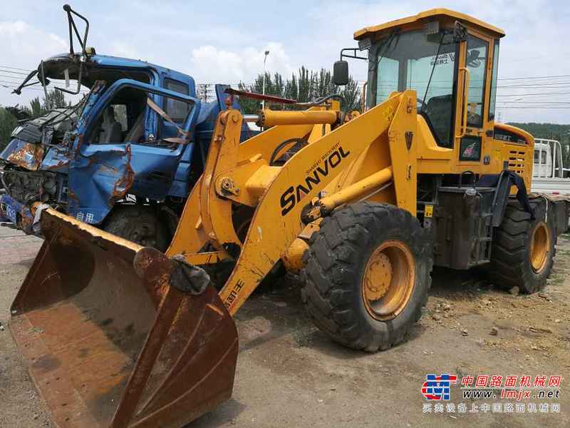 辽宁出售转让二手3000小时2014年山沃重工CTX932装载机