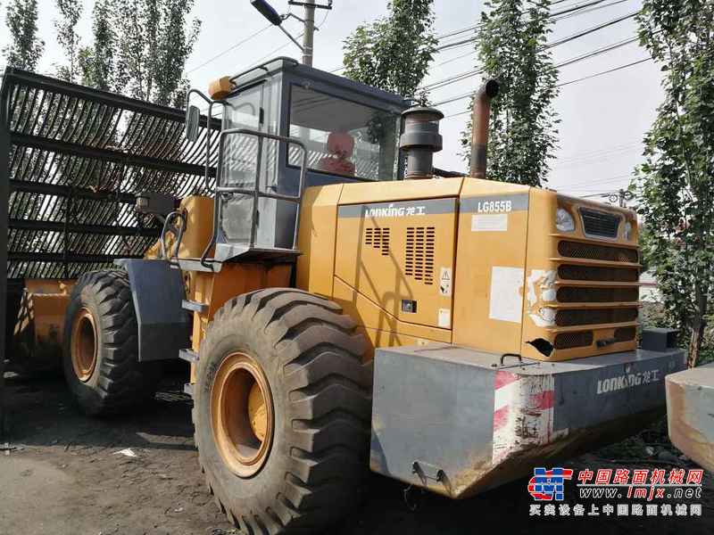 山西出售转让二手3945小时2009年龙工LG855B装载机
