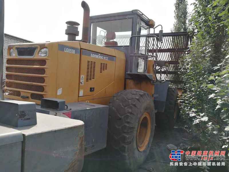 山西出售转让二手3945小时2009年龙工LG855B装载机