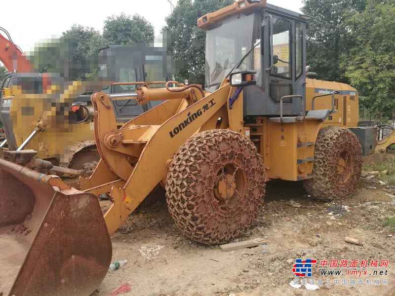 湖北出售转让二手1500小时2013年龙工LG833B装载机
