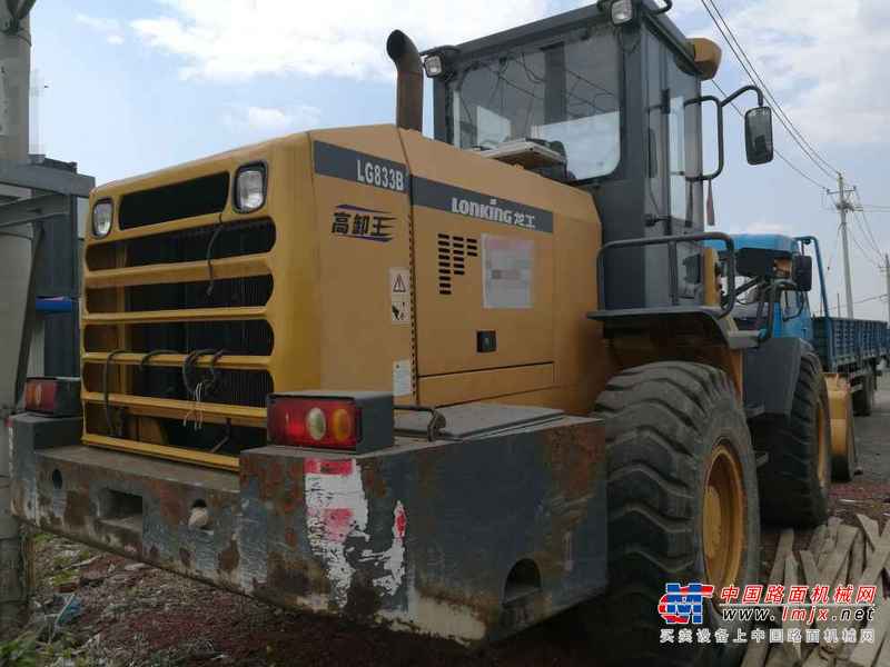 辽宁出售转让二手4000小时2011年龙工LG833B装载机