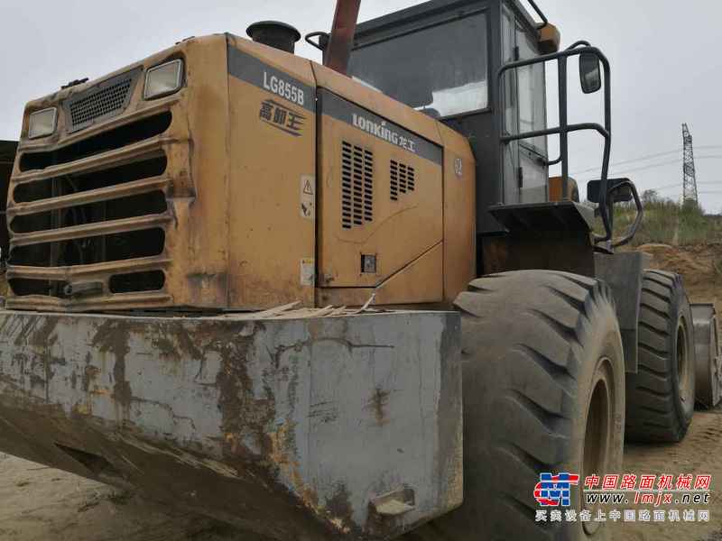 辽宁出售转让二手6000小时2009年龙工LG855B装载机