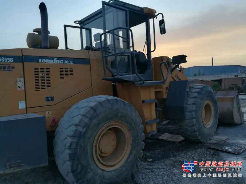 吉林出售转让二手5000小时2010年龙工LG855B装载机