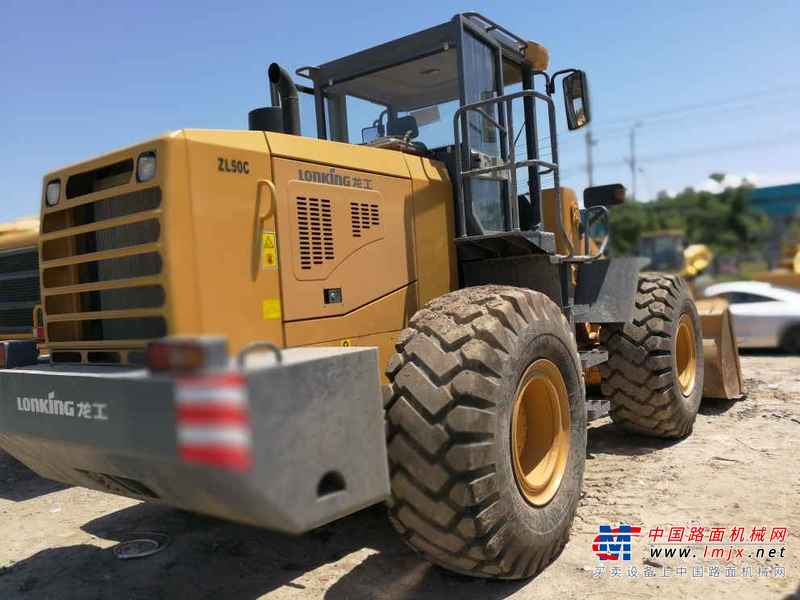 陕西出售转让二手800小时2015年龙工ZL50C装载机