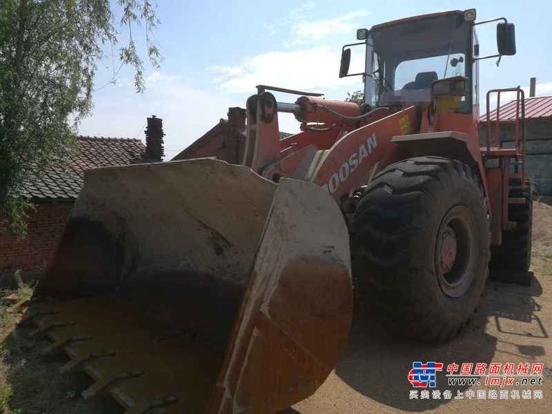 辽宁出售转让二手6800小时2009年斗山DL503装载机
