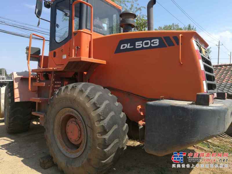 辽宁出售转让二手6800小时2009年斗山DL503装载机