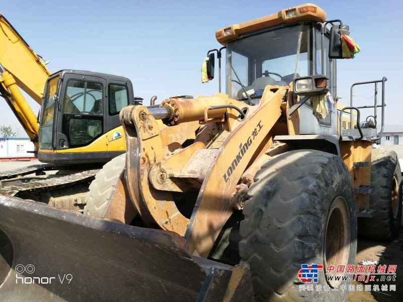 内蒙古出售转让二手6000小时2010年龙工LG855B装载机