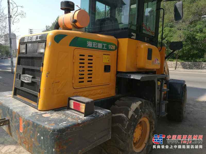 辽宁出售转让二手1000小时2015年海宏重工CTX928装载机