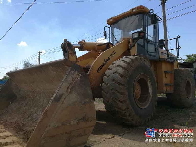 辽宁出售转让二手4500小时2009年龙工LG855B装载机