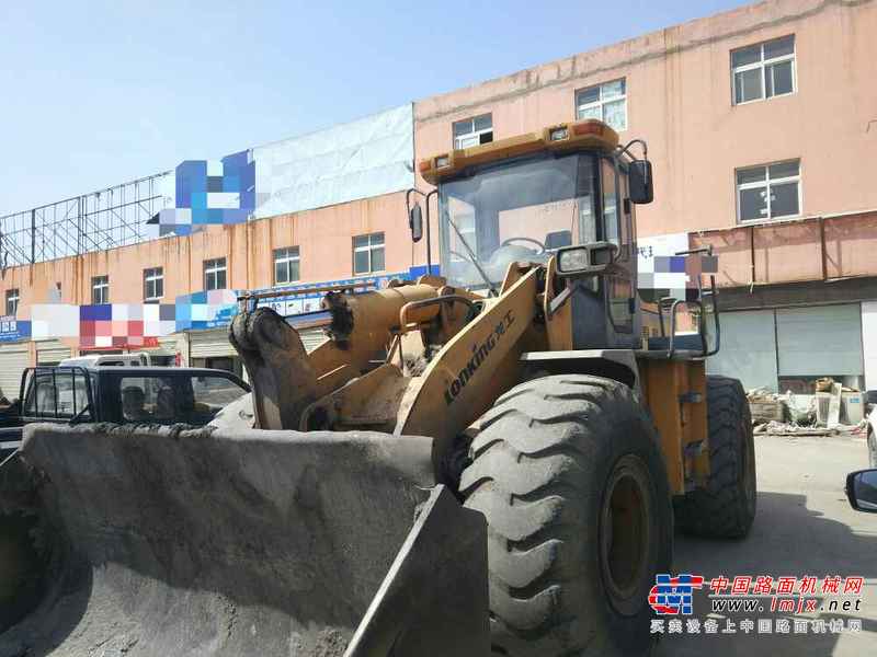 湖北出售转让二手8000小时2009年龙工LG855B装载机