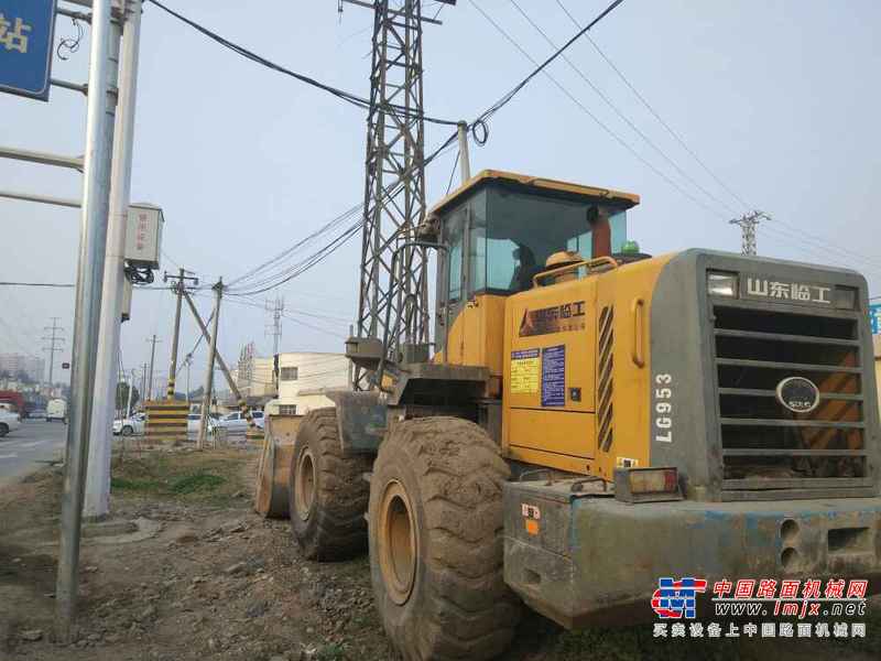 湖北出售转让二手4000小时2009年临工LG953装载机