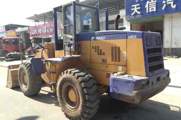 陕西出售转让二手1小时2008年龙工LG833装载机