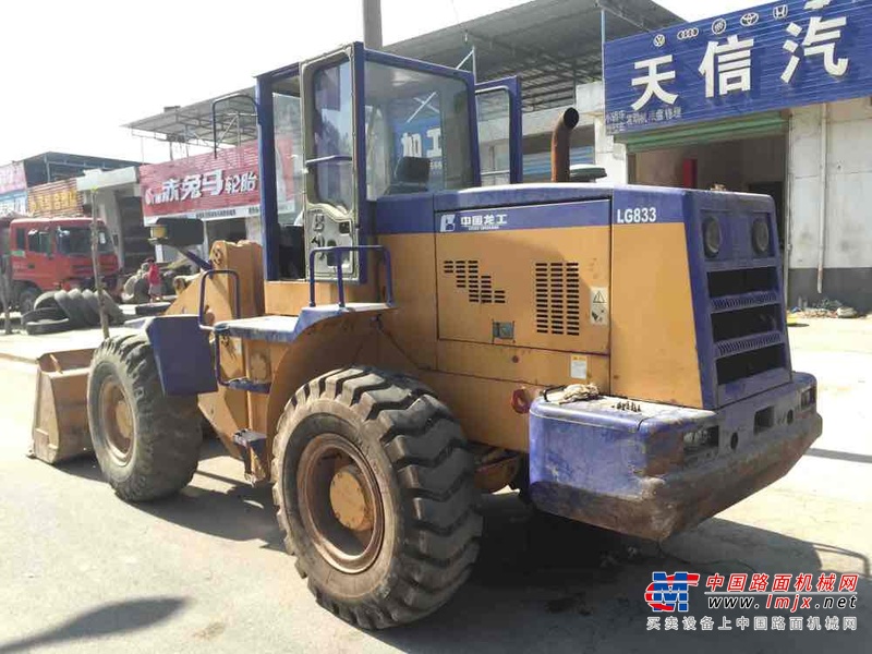 陕西出售转让二手1小时2008年龙工LG833装载机
