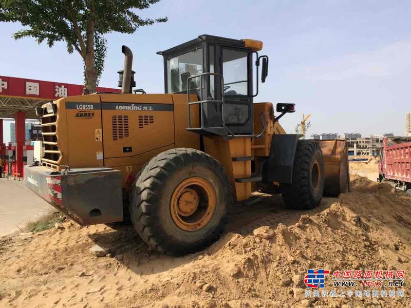 陕西出售转让二手5000小时2011年龙工LG855B装载机