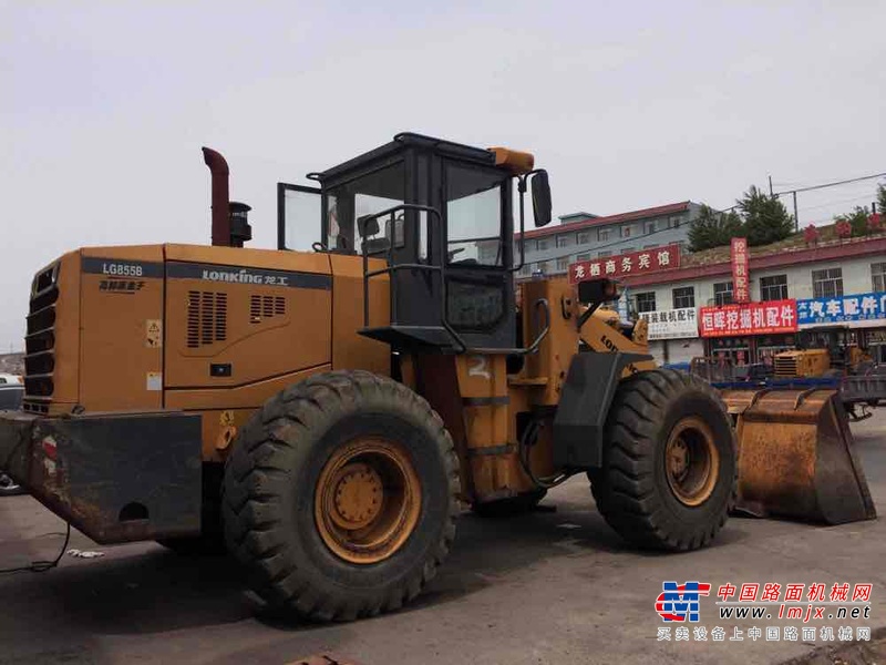陕西出售转让二手5000小时2011年龙工LG855B装载机