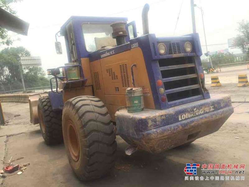 陕西出售转让二手8278小时2009年龙工LG855装载机