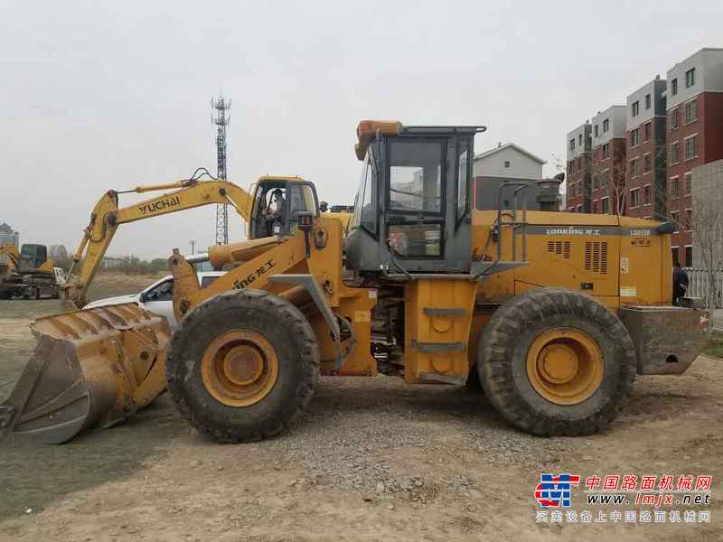 宁夏出售转让二手6500小时2012年龙工LG855B装载机