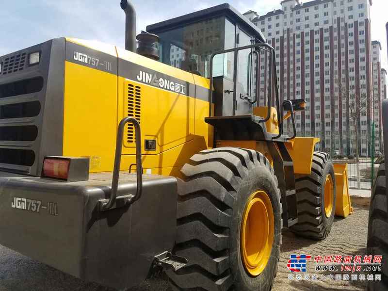 宁夏出售转让二手1小时2017年晋工JGM757装载机