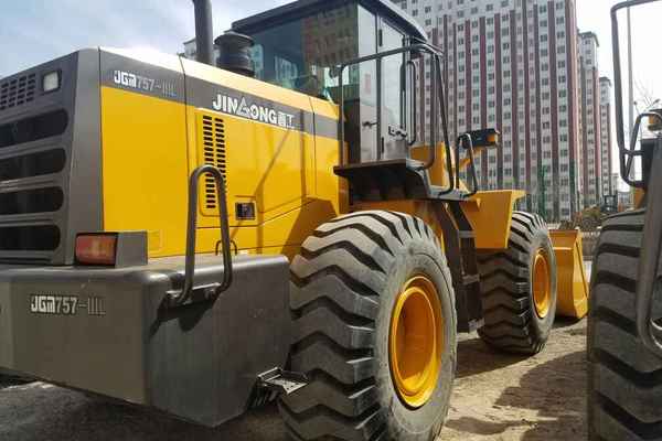 宁夏出售转让二手1小时2017年晋工JGM757装载机