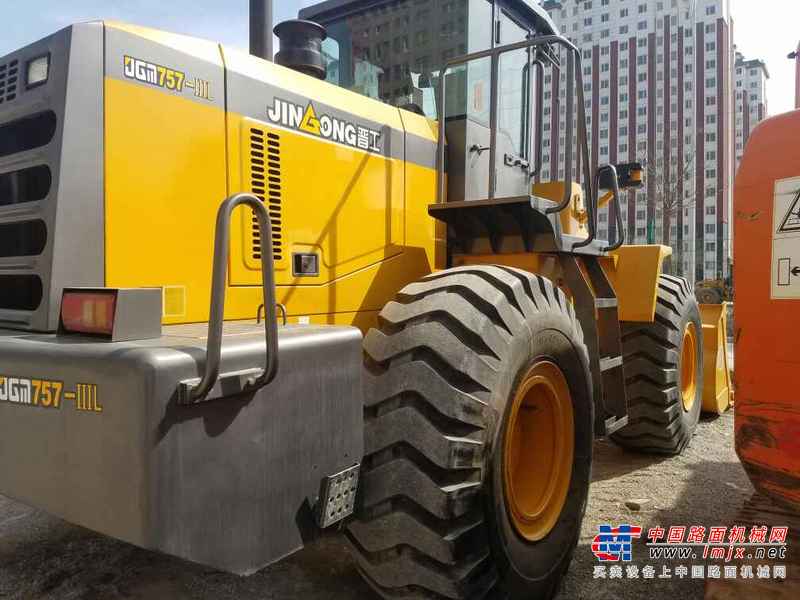 宁夏出售转让二手1小时2017年晋工JGM757装载机