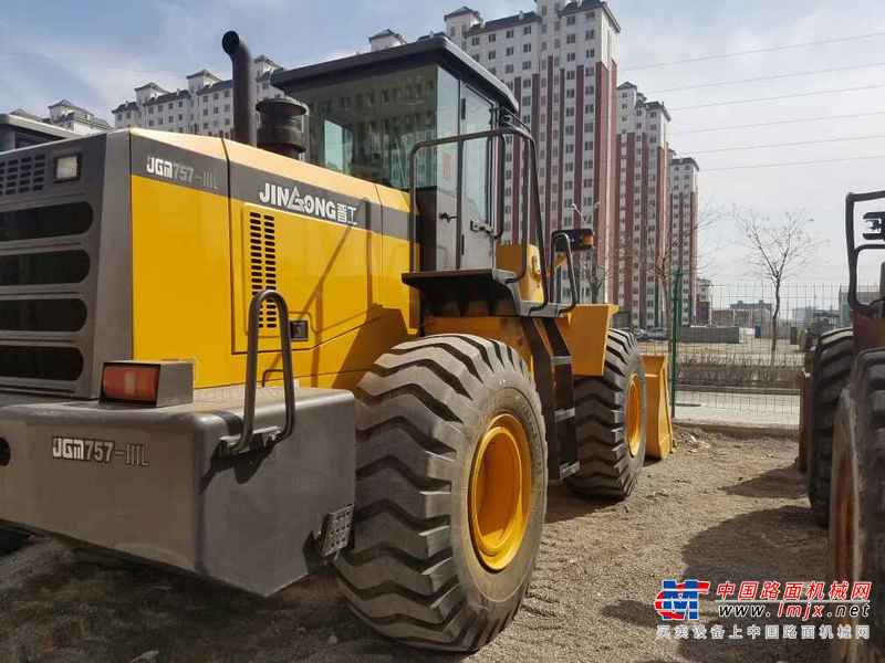 宁夏出售转让二手1小时2017年晋工JGM757装载机