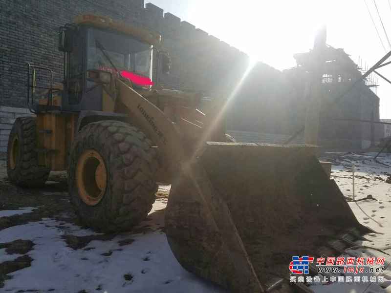 内蒙古出售转让二手3000小时2011年龙工LG855B装载机